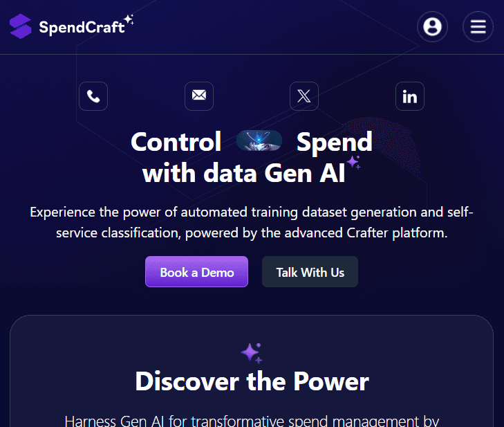 Spend Craft UI